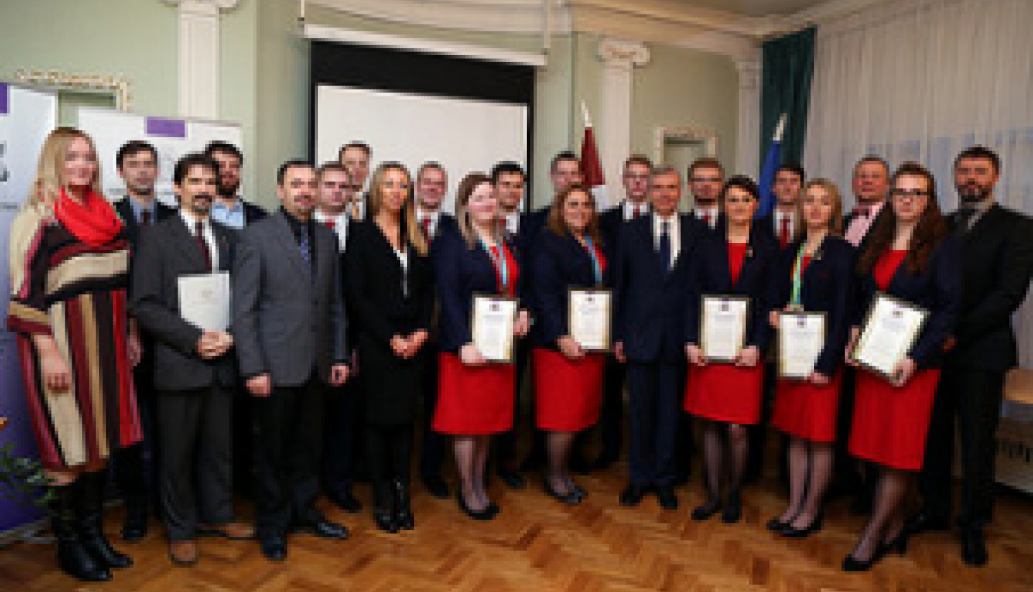 Svinīgā ceremonijā IZM ministrs sveic EuroSkills 2016 laureātus
