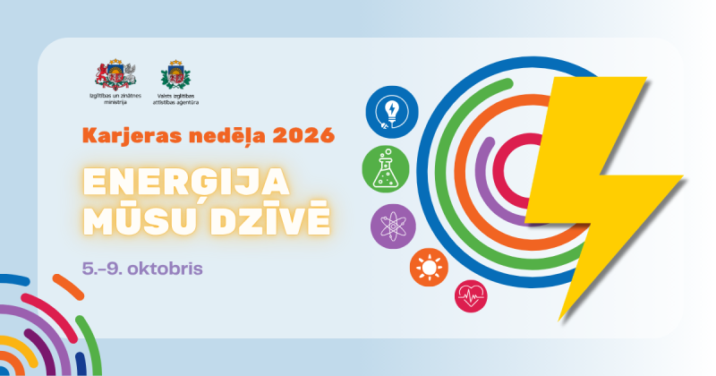 Karjeras nedēļa 2026 Enerģija mūsu dzīvē