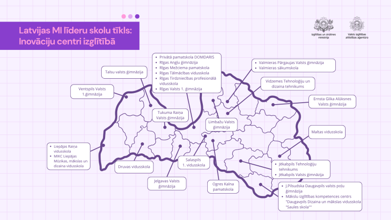 Latvijas MI līderu skolu tīkls