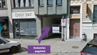  Ieeja pagalmā, lai nokļūtu uz komisijas telpām