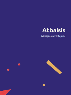 Atbalsis. Intervija