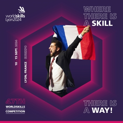 WorldSkillsLyon 2024 poster 1