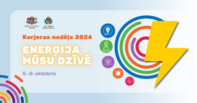 Karjeras nedēļa 2026 Enerģija mūsu dzīvē