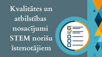 “Kvalitātes un atbilstības nosacījumi pilsoniskās līdzdalības caurviju prasmes norišu īstenotājiem”