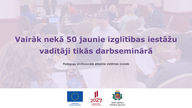 darbseminārs izglītības iestāžu vadītājiem 16.09.2026