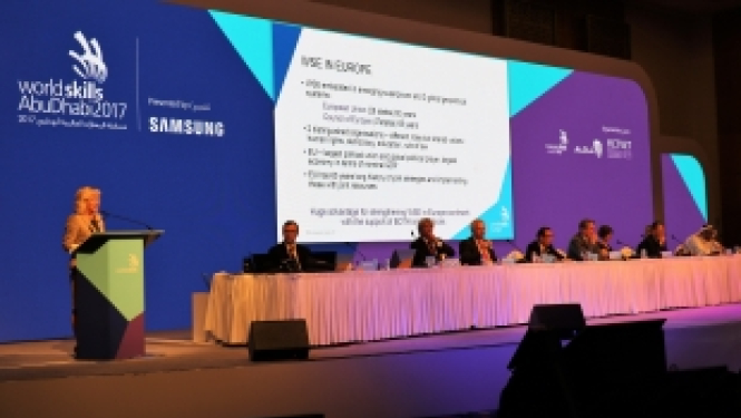 D.Traidās ir ievēlēta par starptautiskās organizācijas WorldSkills Europe prezidenti
