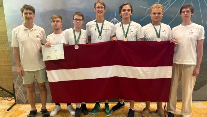 Fizikas olimpiāde Kolumbija 2026 Latvijas dalībnieki