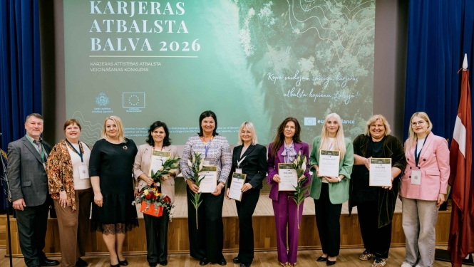 Karjeras atbalsta balvas 2026 laureāti 