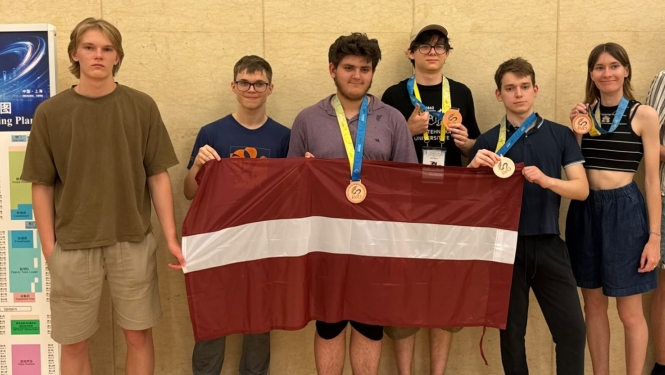 Latvijas skolēni Starptautiskajā Matemātikas olimpiādē Šanhajā 2026