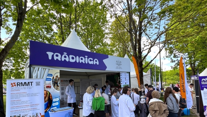 VIAA stends festivālā Trādi Rīga 2026