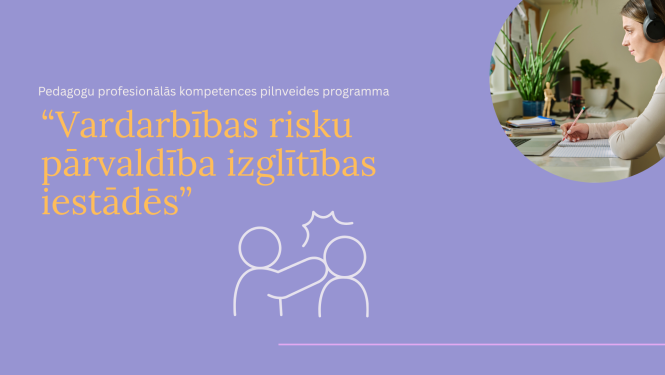 vebinars pedagogiem Vararbibas risku parvaldiba izglitibas iestades