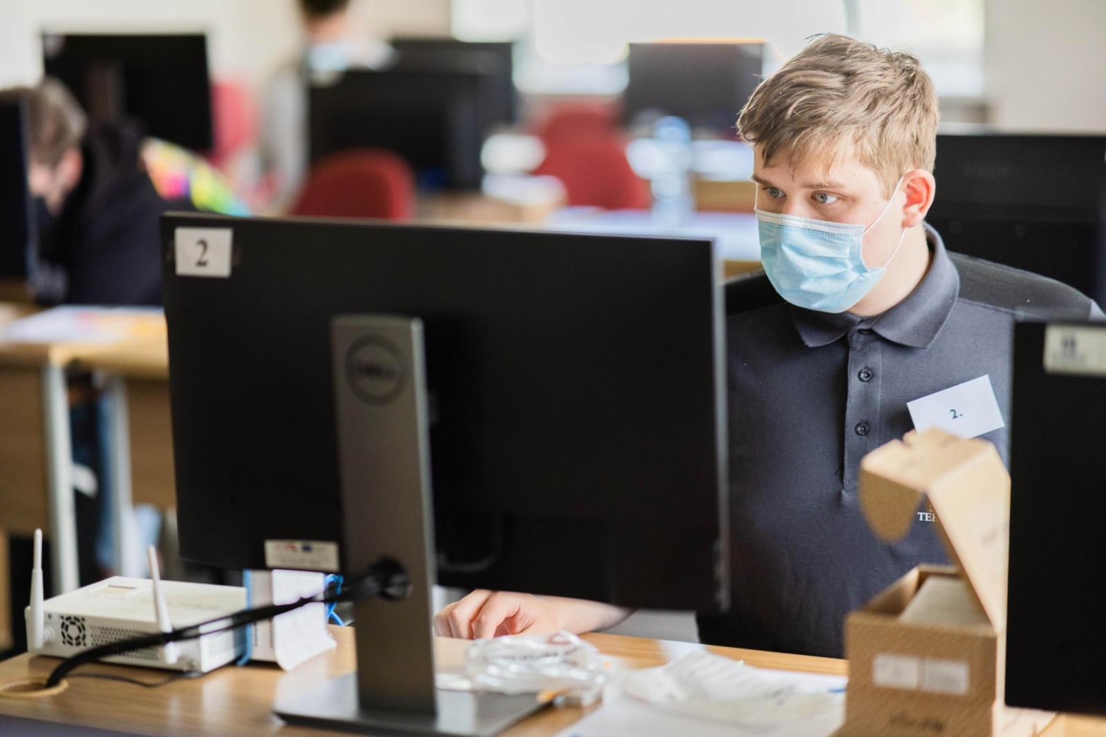 SkillsLatvia 2021 datortiklu administresana