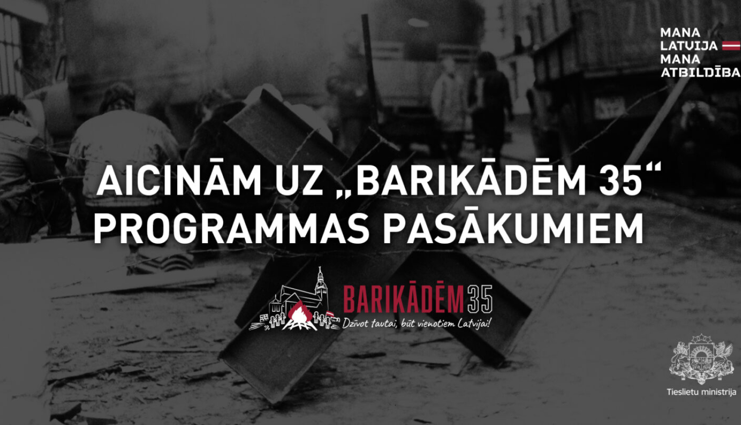 Barikādēm 30 pasākumi