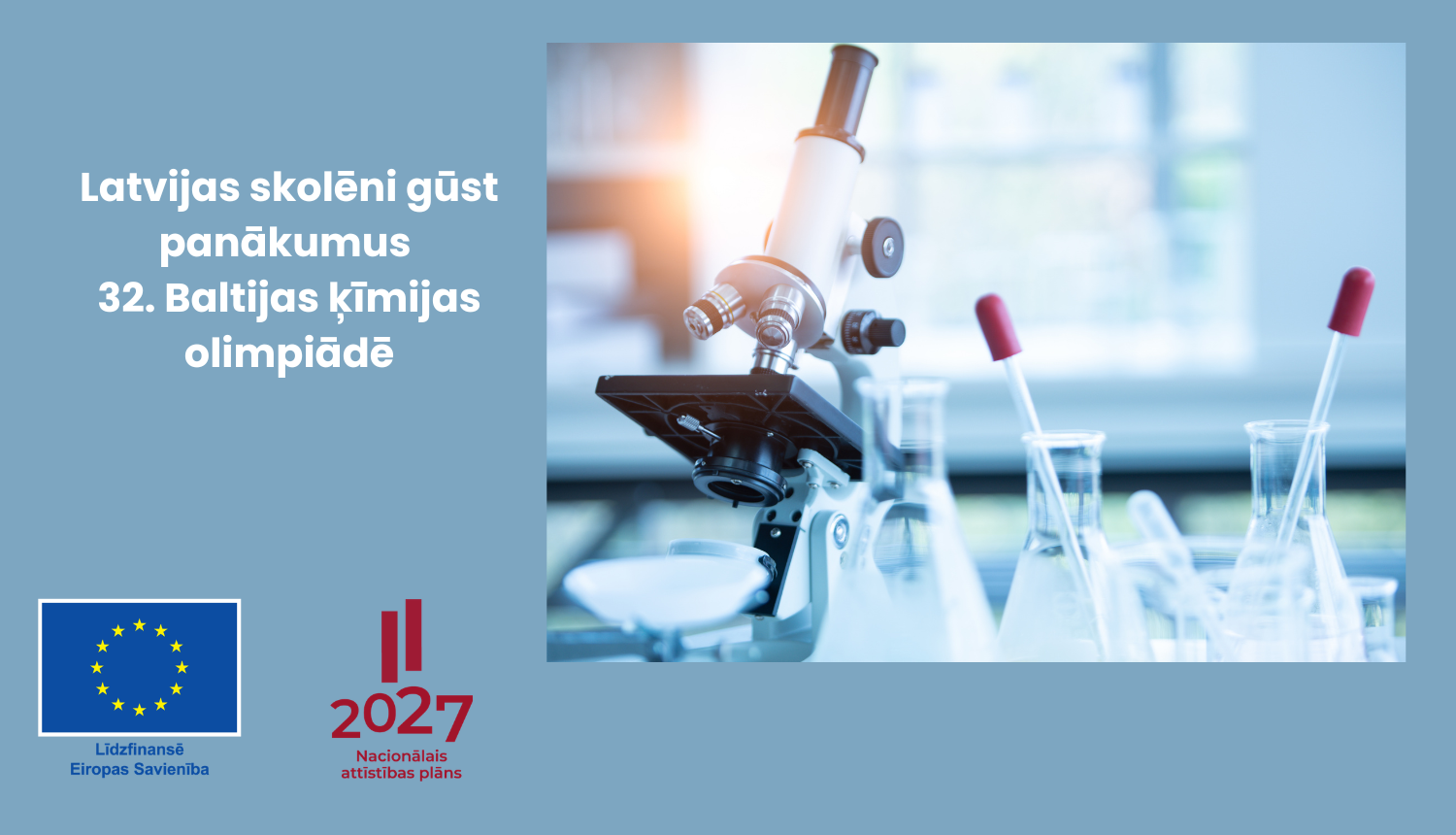 Latvijas skolēni gūst panākumus 32. Baltijas ķīmijas olimpiādē
