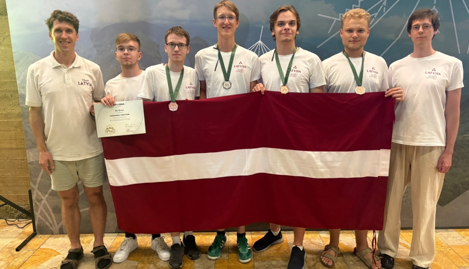 Fizikas olimpiāde Kolumbija 2026 Latvijas dalībnieki