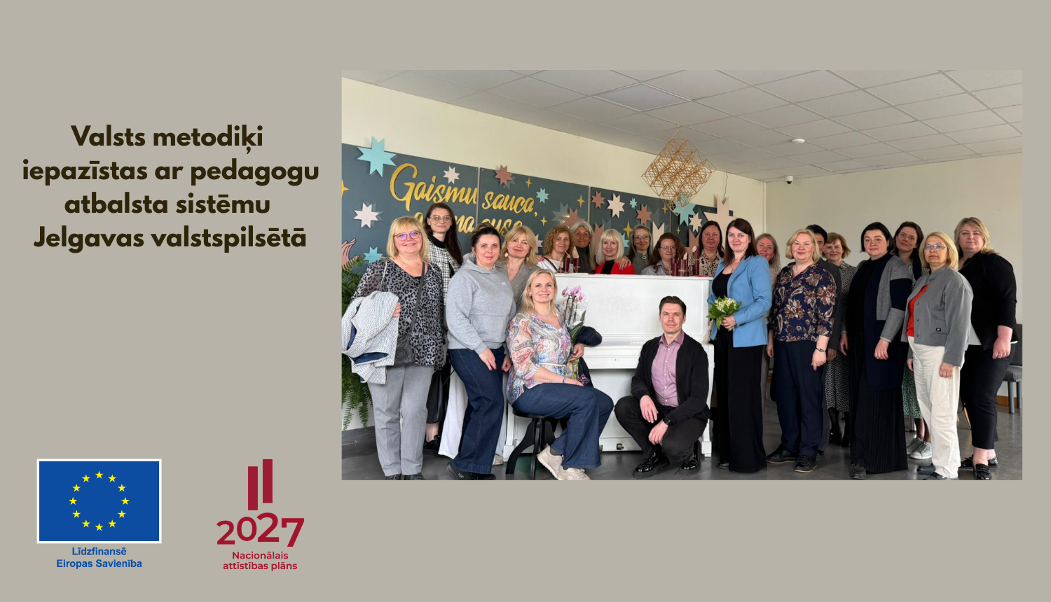 Valsts metodiķi iepazīstas ar pedagogu atbalsta sistēmu Jelgavā