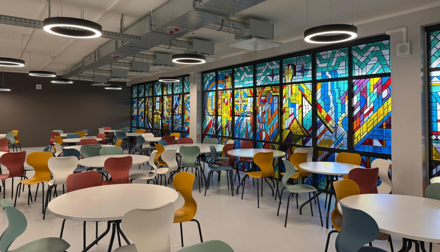 RSMT vitrāžas atjaunošana ERAF projekts