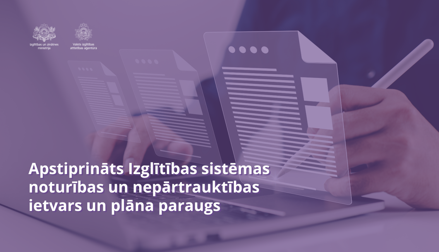 Izglitības sitēmas noturības un nepārtrauktibas ietvars un palna paraugs