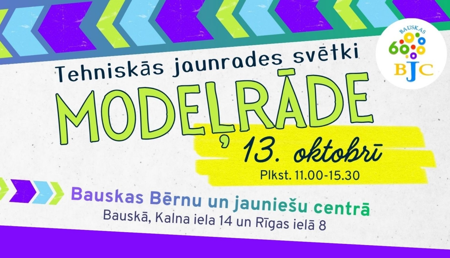Modelrade Bauska 2026 oktobris