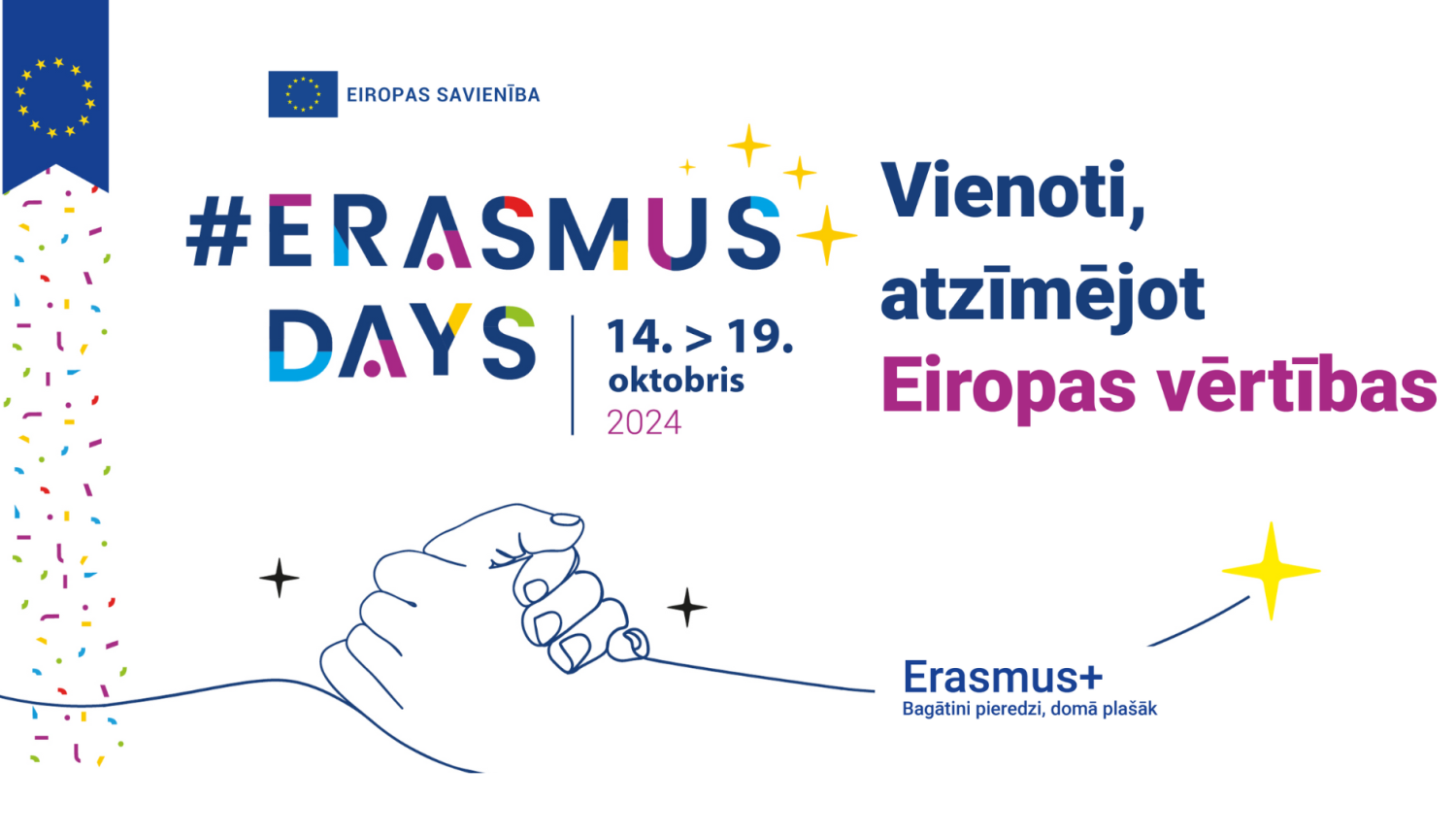 Erasmus+ dienu vizualis