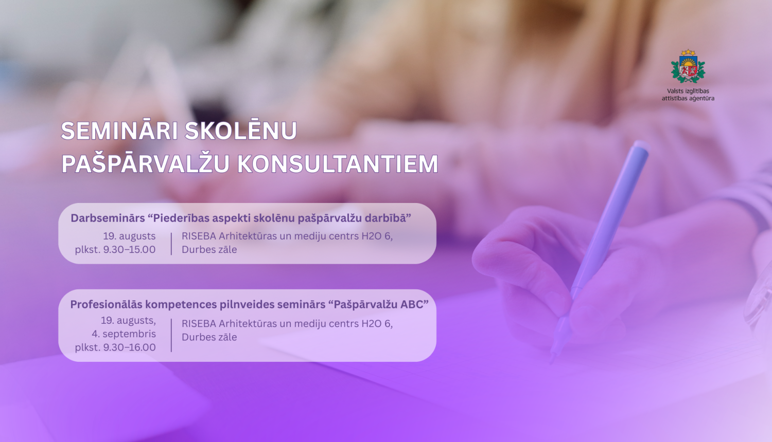 Seminari skolenu pasparvalzu konsultantiem