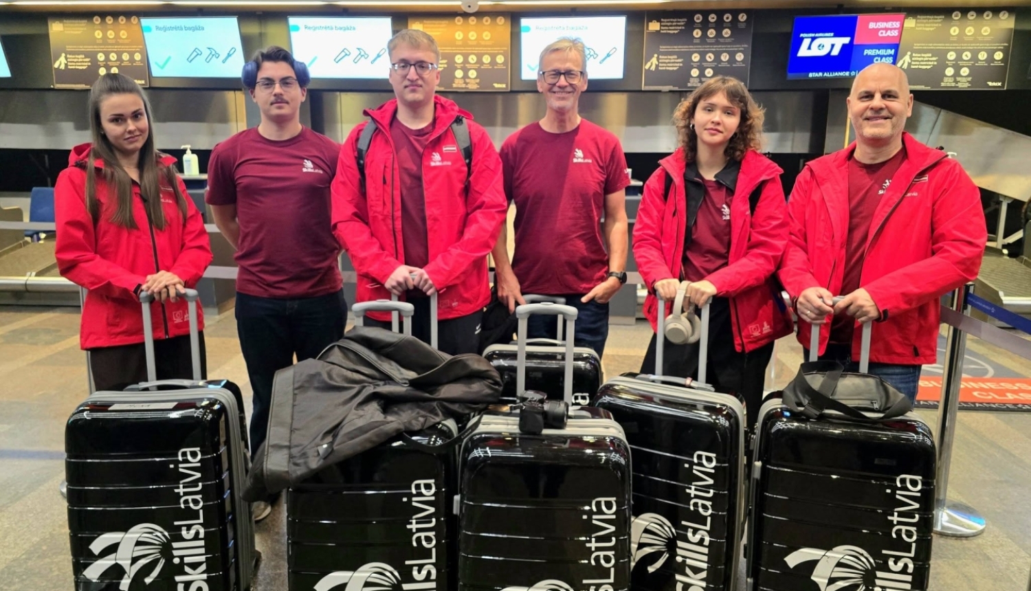 SkillsLatvia komanda dodas uz WorldSkills 2026 Šanhajā