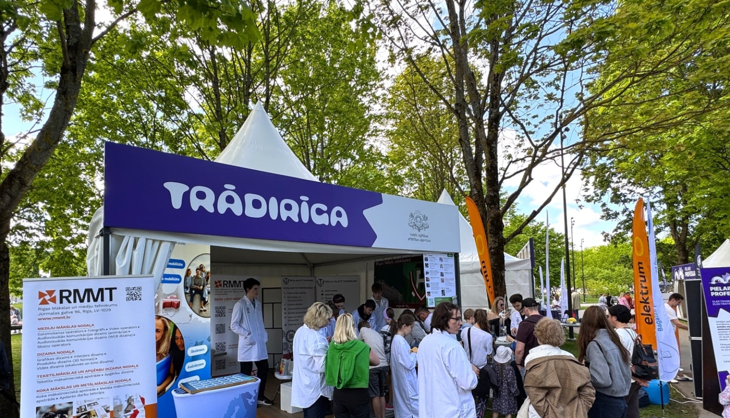 VIAA stends festivālā Trādi Rīga 2026