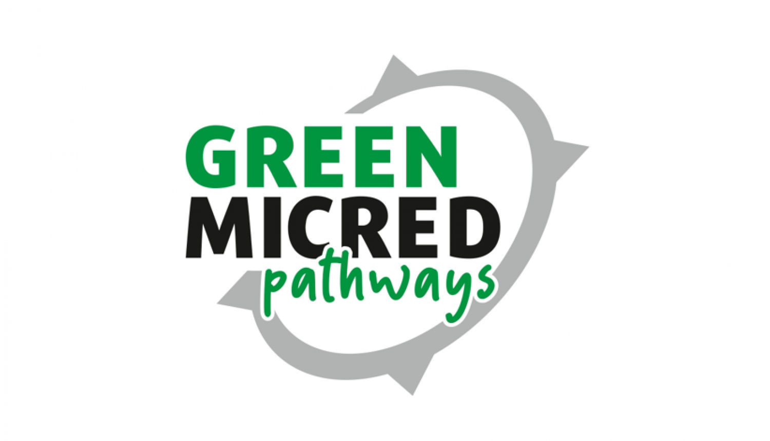 "Green Micred pathways" logo