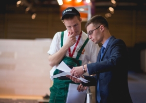 Konkursa SkillsLatvia 2017 pirmā sacensību diena 16 profesijās.