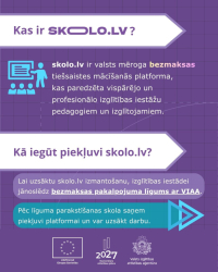 Kas ir skolo.lv informativais materials