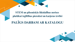 Prezentācijas slaids ar krāsainiem trijstūru elementiem