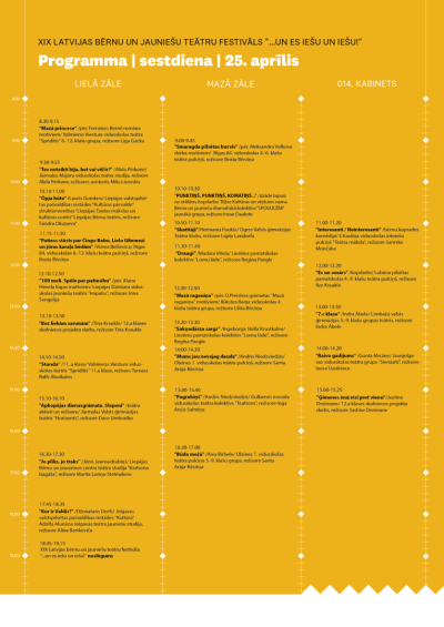 un es iešu un es iešu programma 25.04.2026.