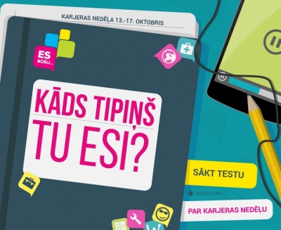 Kads tipins tu esi?