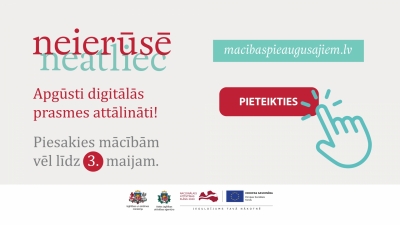 Mācības pieaugušajiem 9. kārta pagarināta līdz 3. maijam