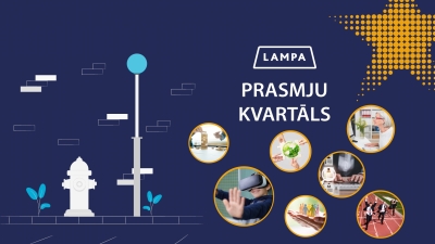 Prasmju kvartāls festivālā LAMPA