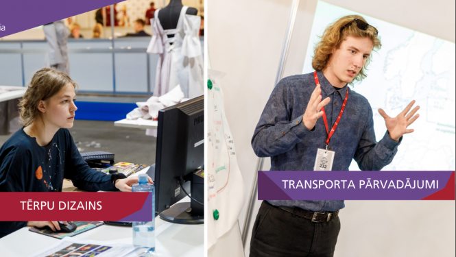SkillsLatvia terpu dizains transports
