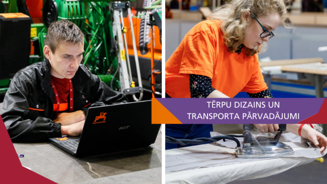 SkillsLatvia 2021 terpu dizains transports rezultati