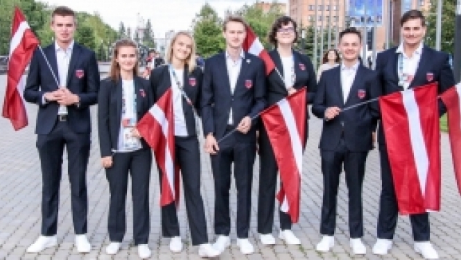 The Latvian team wins 3 excellence medals in WorldSkills 2019