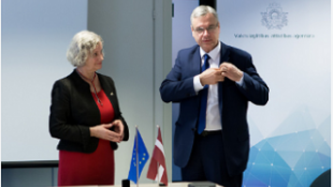 Ministrs vēl pānākumus EuroSkills 2016 Latvijas valsts komandai