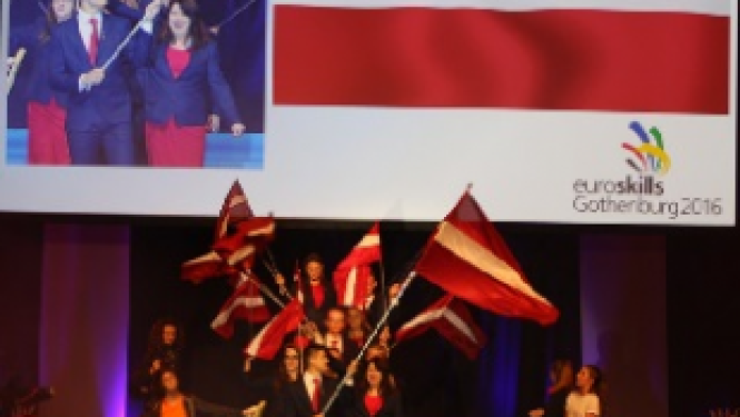 Ar svinīgu valstu delegāciju gājienu atklāts konkurss EuroSkills 2016