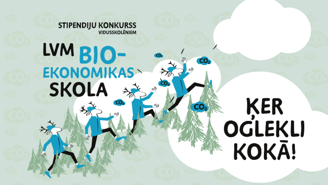 Bioekonomikas skola stipendiju konkurss vidusskoleniem 2025