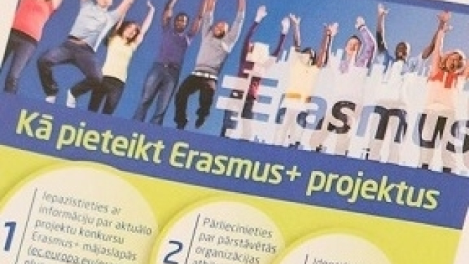 Izsludina 2017. gada konkursu Erasmus+ projektu pieteikumiem