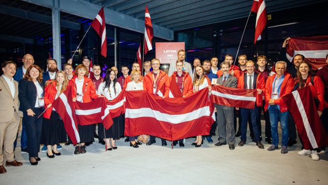 Latvijas komanda konkursā Euroskills 2025