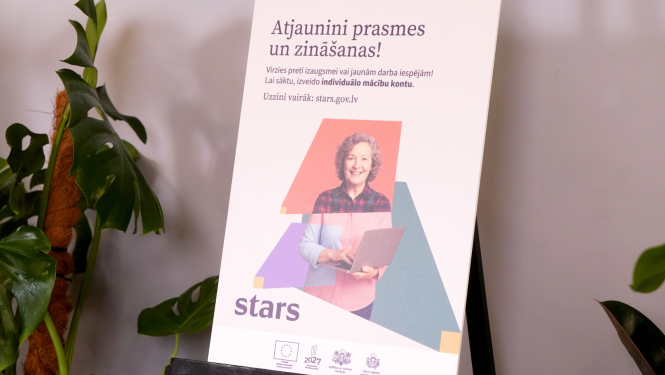 STARS informativais plakāts 
