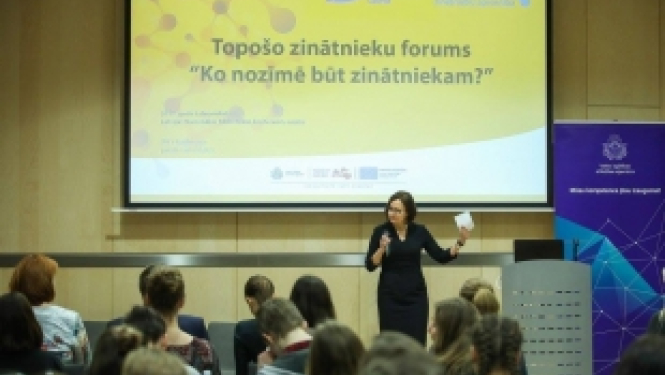 Jaunieši un zinātnieki tiekas diskusiju forumā “Ko nozīmē būt zinātniekam?”