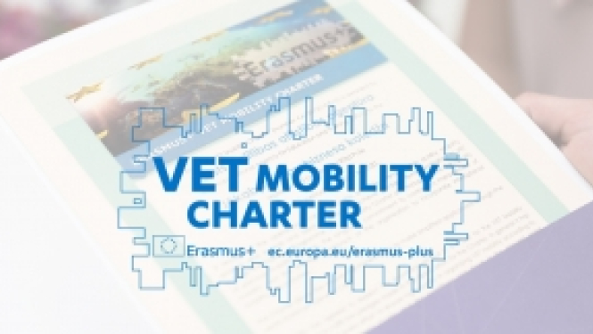 Izsludināts konkurss Erasmus+ profesionālās izglītības un mācību mobilitātes hartas saņemšanai