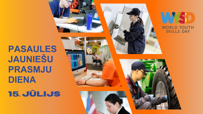 Pasaules jauniešu prasmju dienas vizuālis