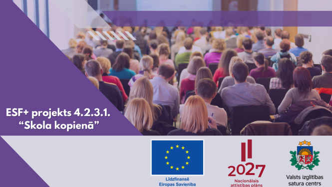 Projekts "Skola kopienā" vizuālis