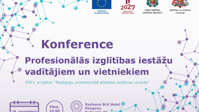 konference profesionalas izglitibas iestazu vaditajiem 2025 novembris