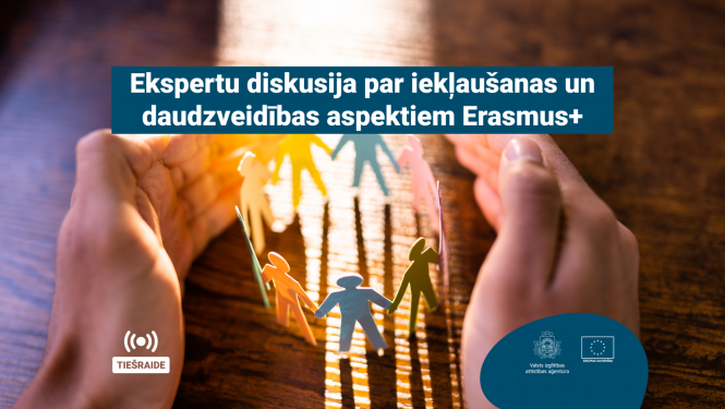 Erasmus+ semināra vizuālis